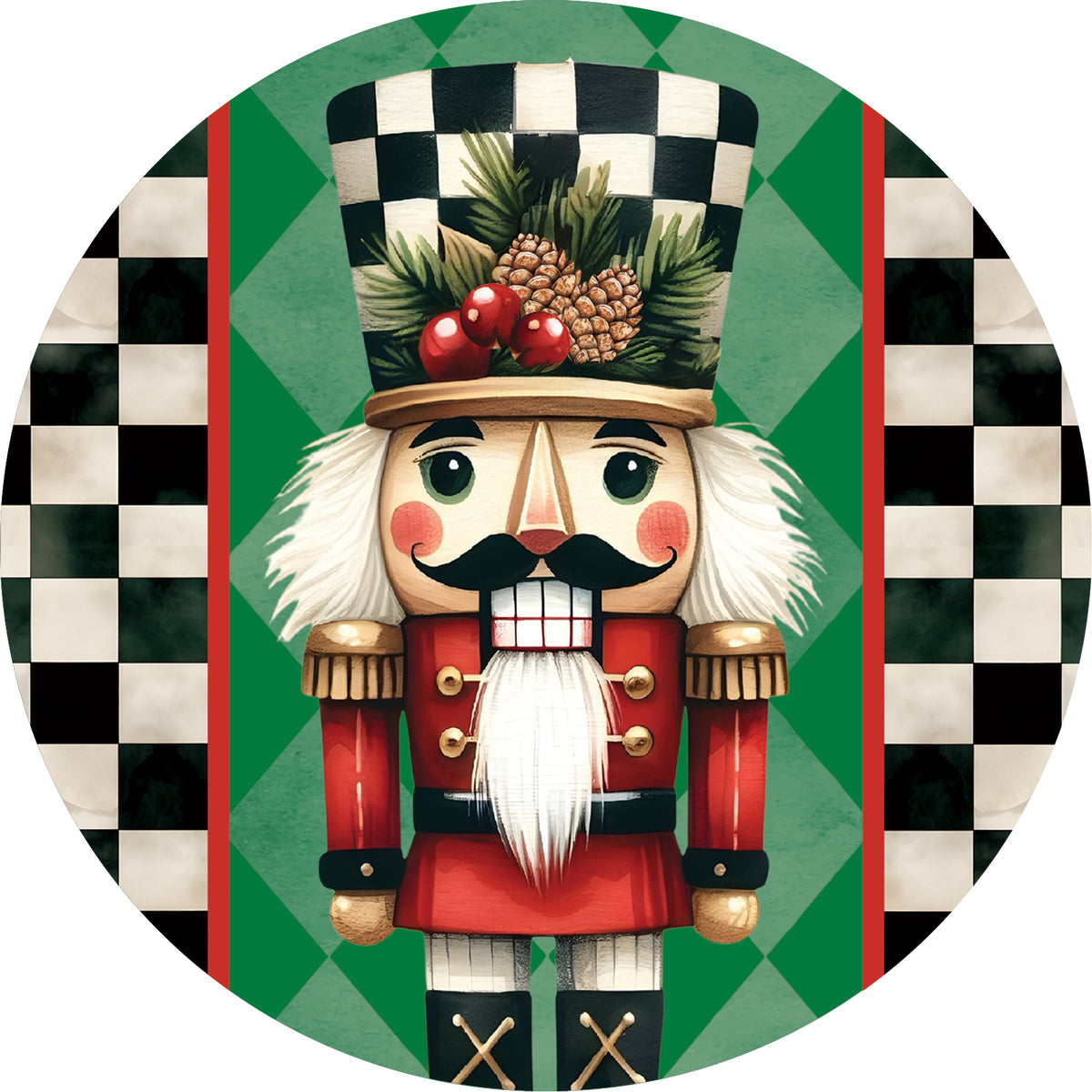 Checkered Nutcracker-Stepping Stone