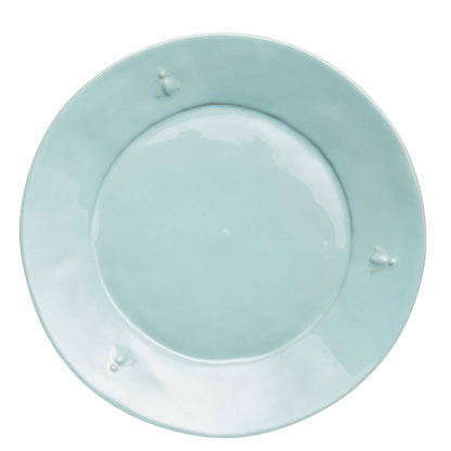 Bee Ceramic Dinner Plates — Set of 4