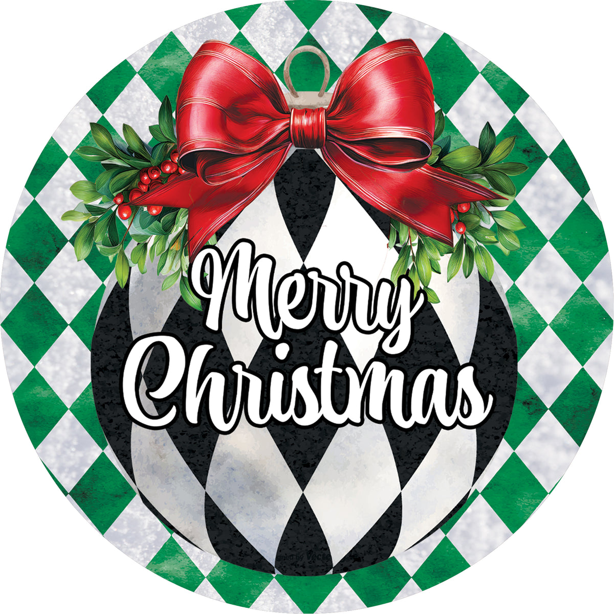 Diamond Ornament-Accent Magnet