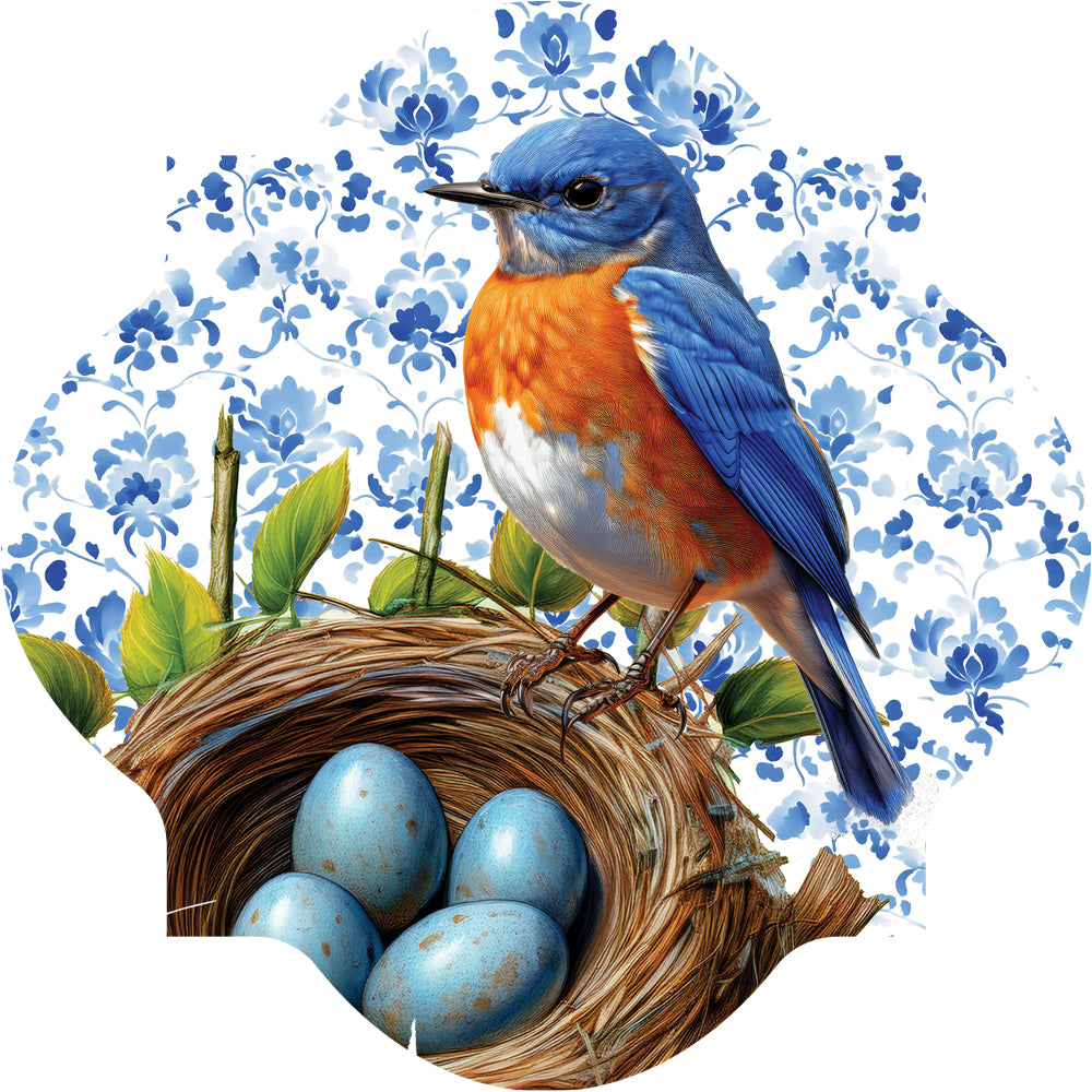 Bluebird Nest-LG Hang Around