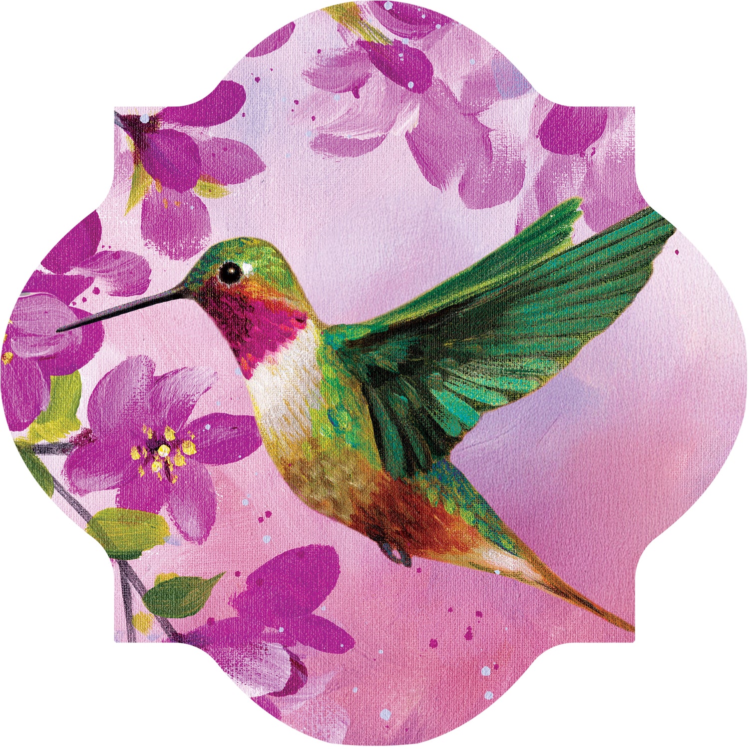 Pink Hummingbird-LG Hang Around