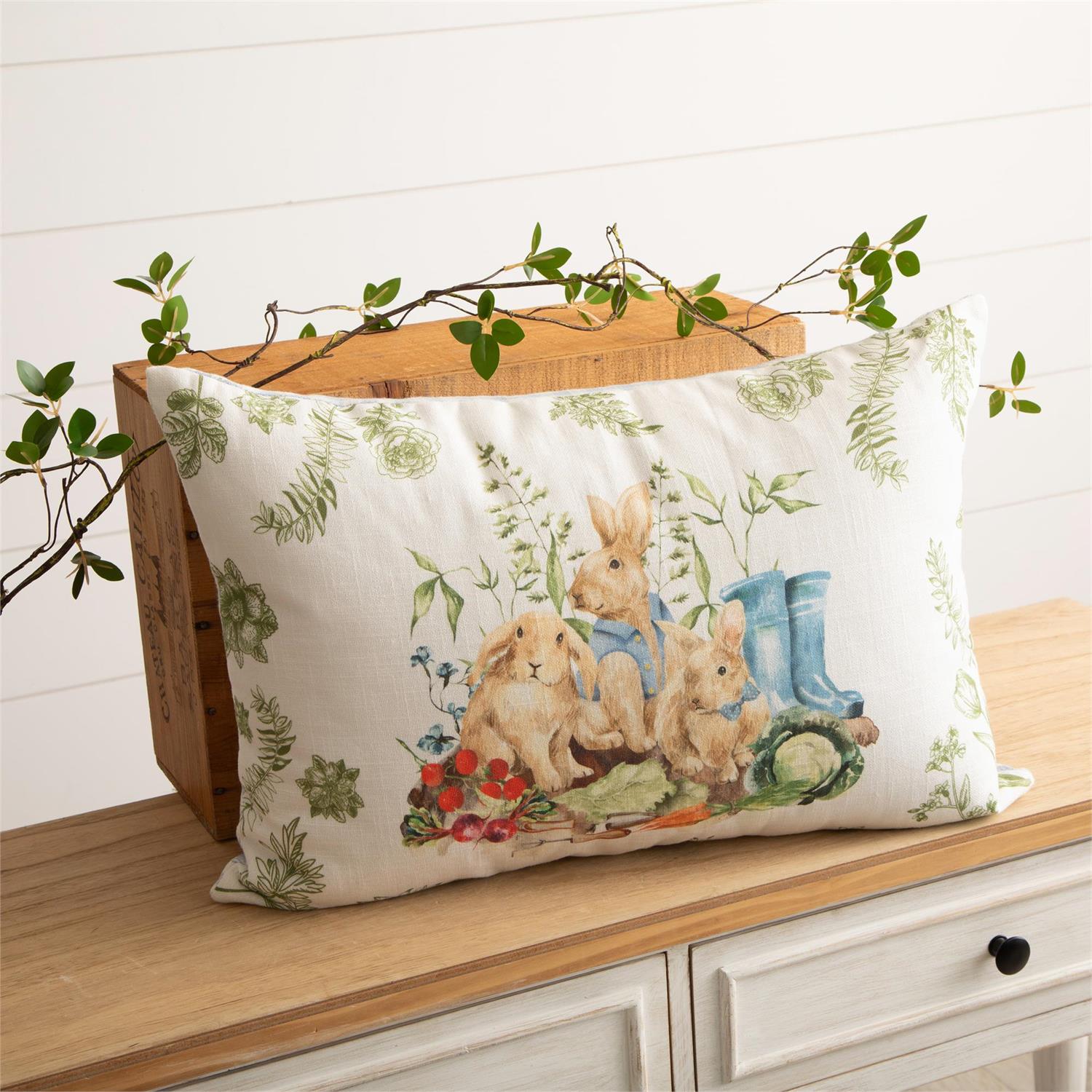 Lumbar Pillow - Garden Friends