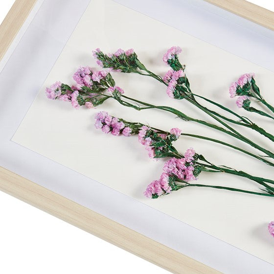 Avant Garden Dried Flower 2-piece Shadow Box Wall Decor Set