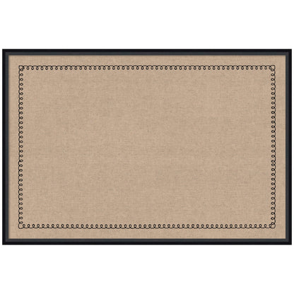 Pinboard Black Scallop Print