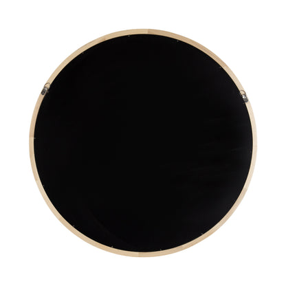 Hatherleigh Round Wood Wall Mirror