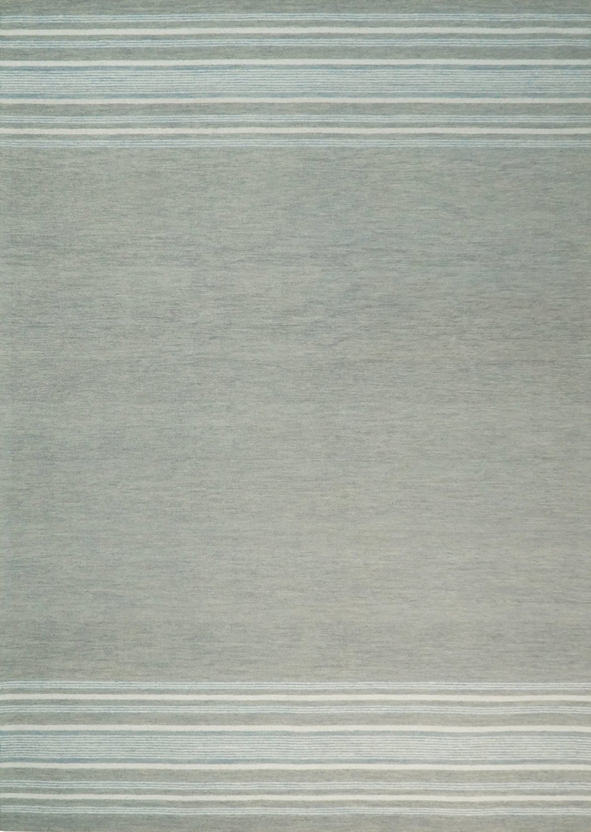 Gray Modern Style Hand Tufted Wool Area Rug