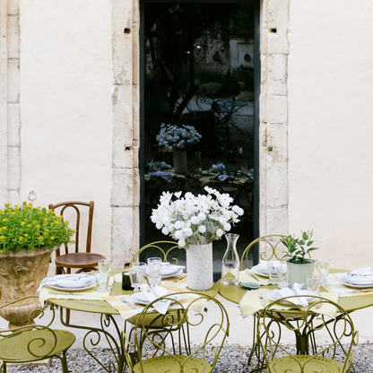 Bee Ceramic Dessert Plates — Set of 4