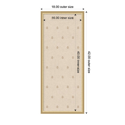 Pinboard Beige Botanical Block Print