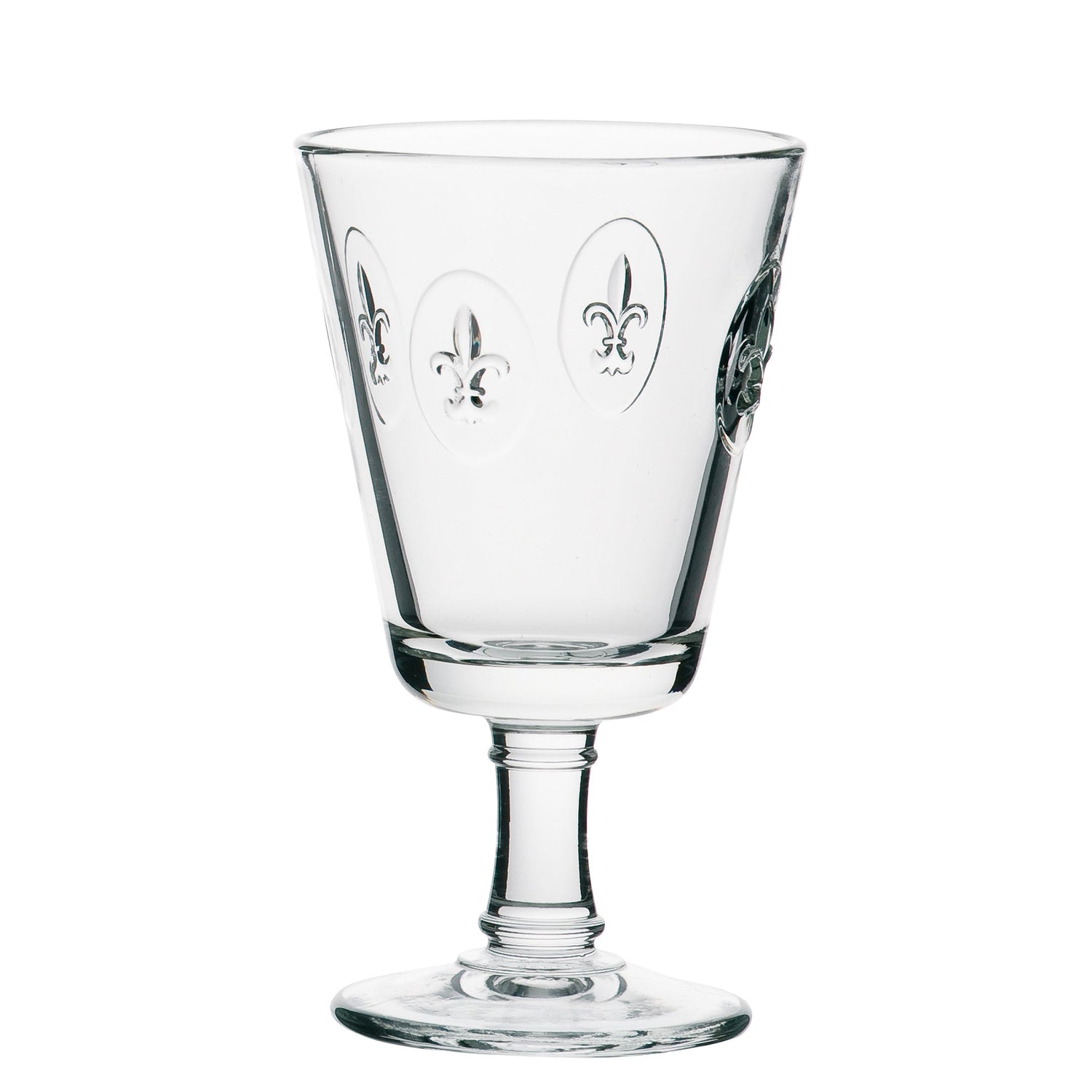 Fleur de Lys Wine Glasses – Set of 6