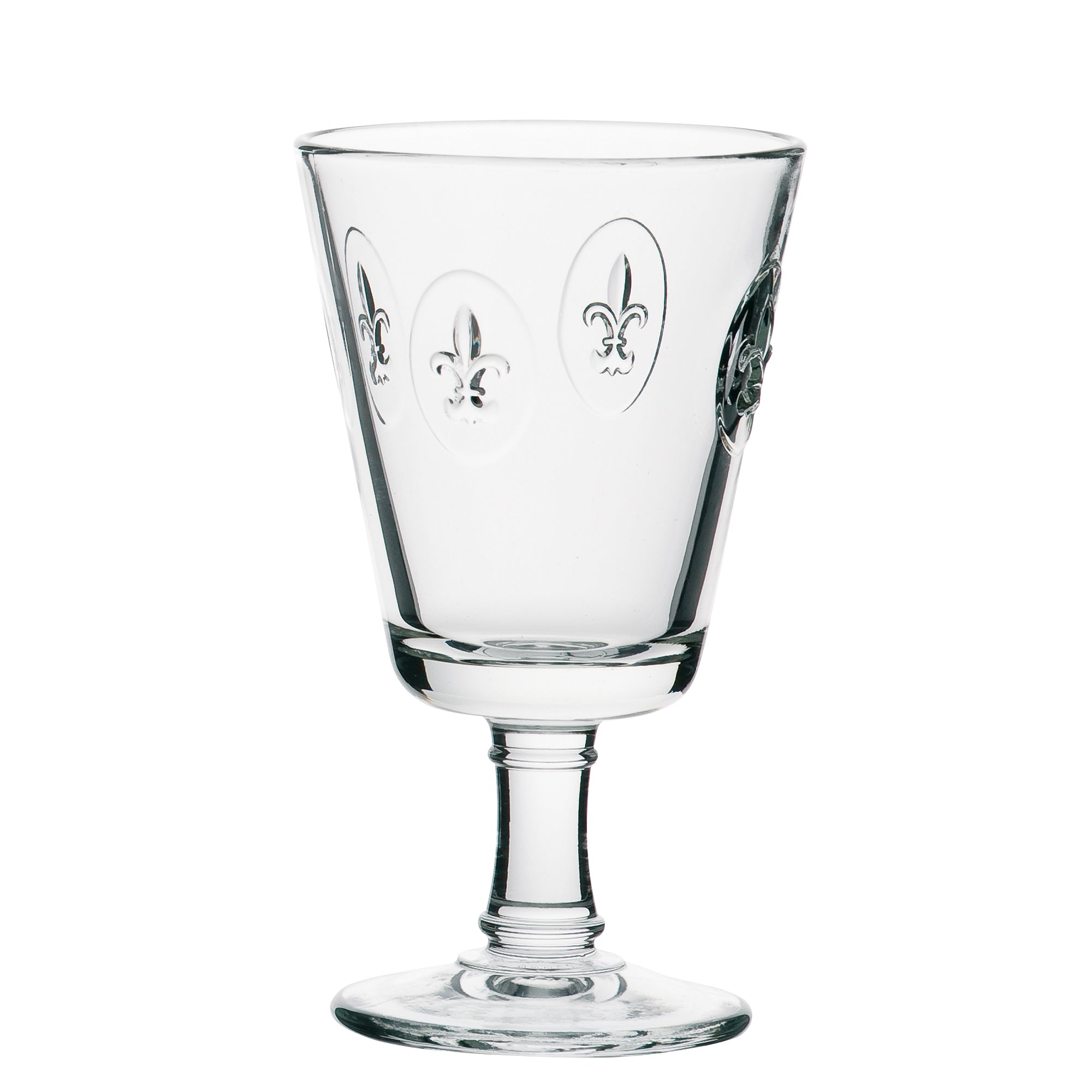 Fleur de Lys Wine Glasses – Set of 6