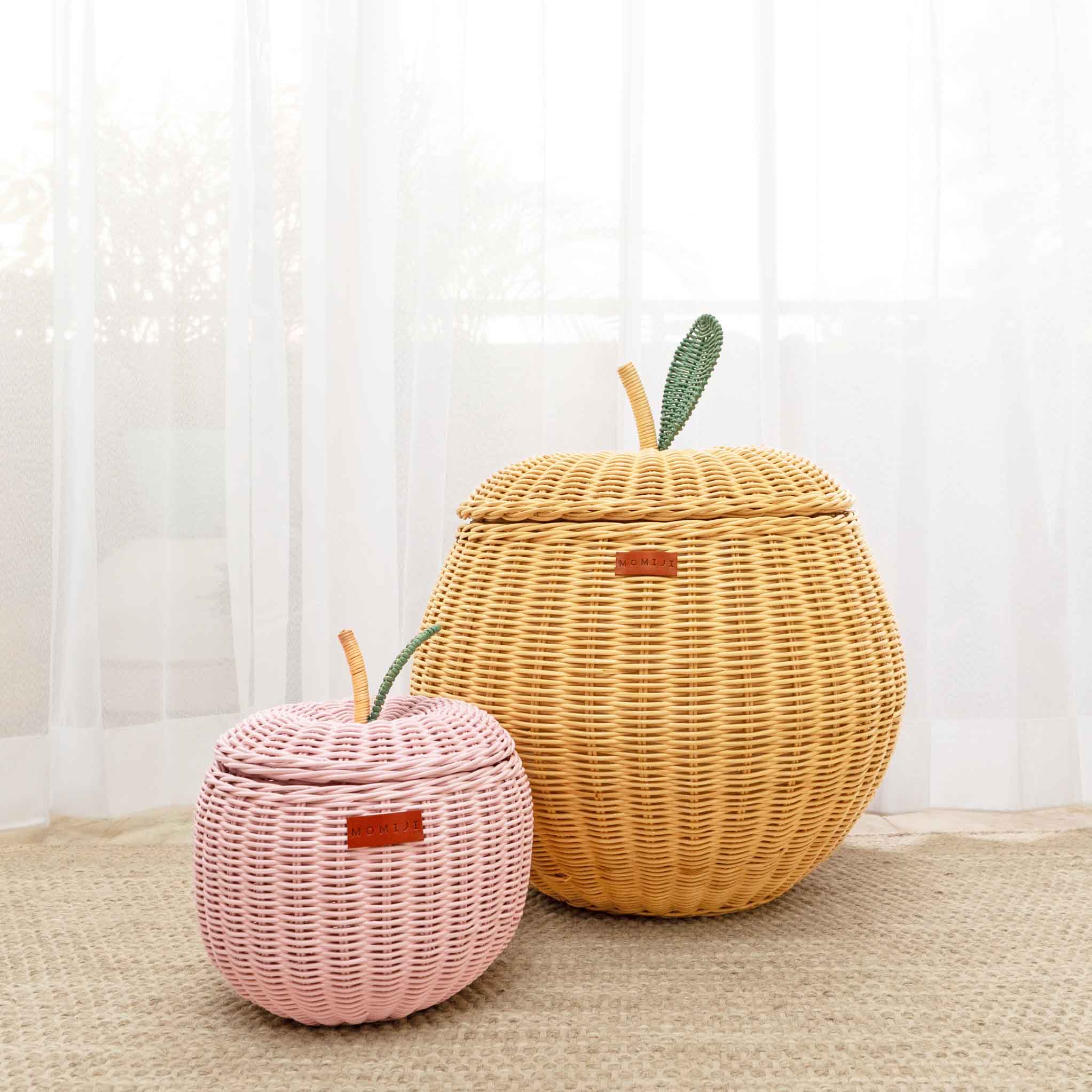 Apple Storage Basket Small - Pink