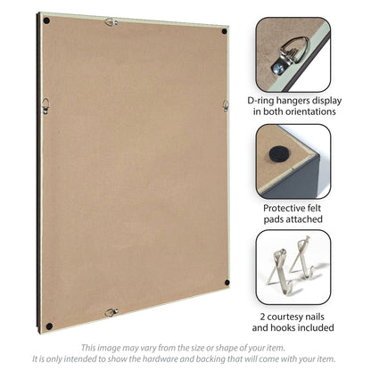 Framed Fabric Pinboard Linen Library Card Wall Organization