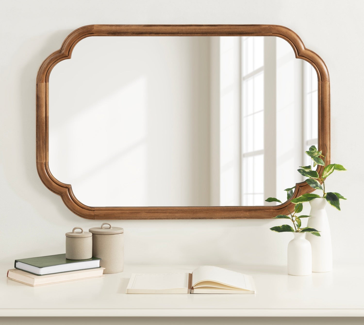 Glenby Scallop Wall Mirror
