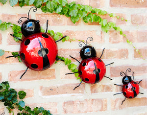 Ladybug Wall Decor (Set of 6)