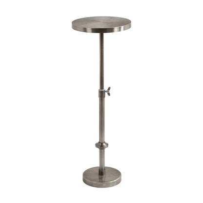 Engles Adjustable Embossed Metal Table and Plant Stand