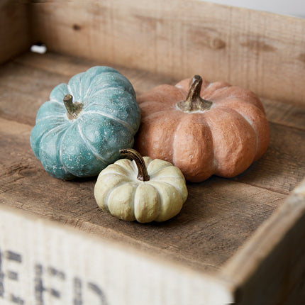 Medium Resin Harvest Pumpkin