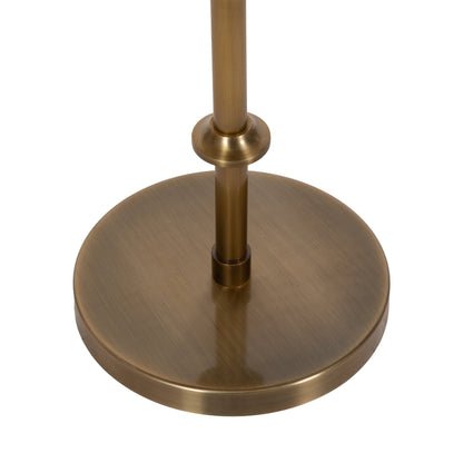 Engles Adjustable Embossed Metal Table and Plant Stand