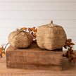 WOVEN HYACINTH NESTED PUMPKINS