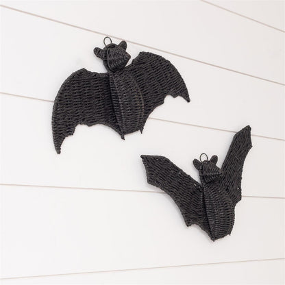 Halloween Basket Weave Bat