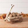 WAGON OF STRAW PUMPKINS