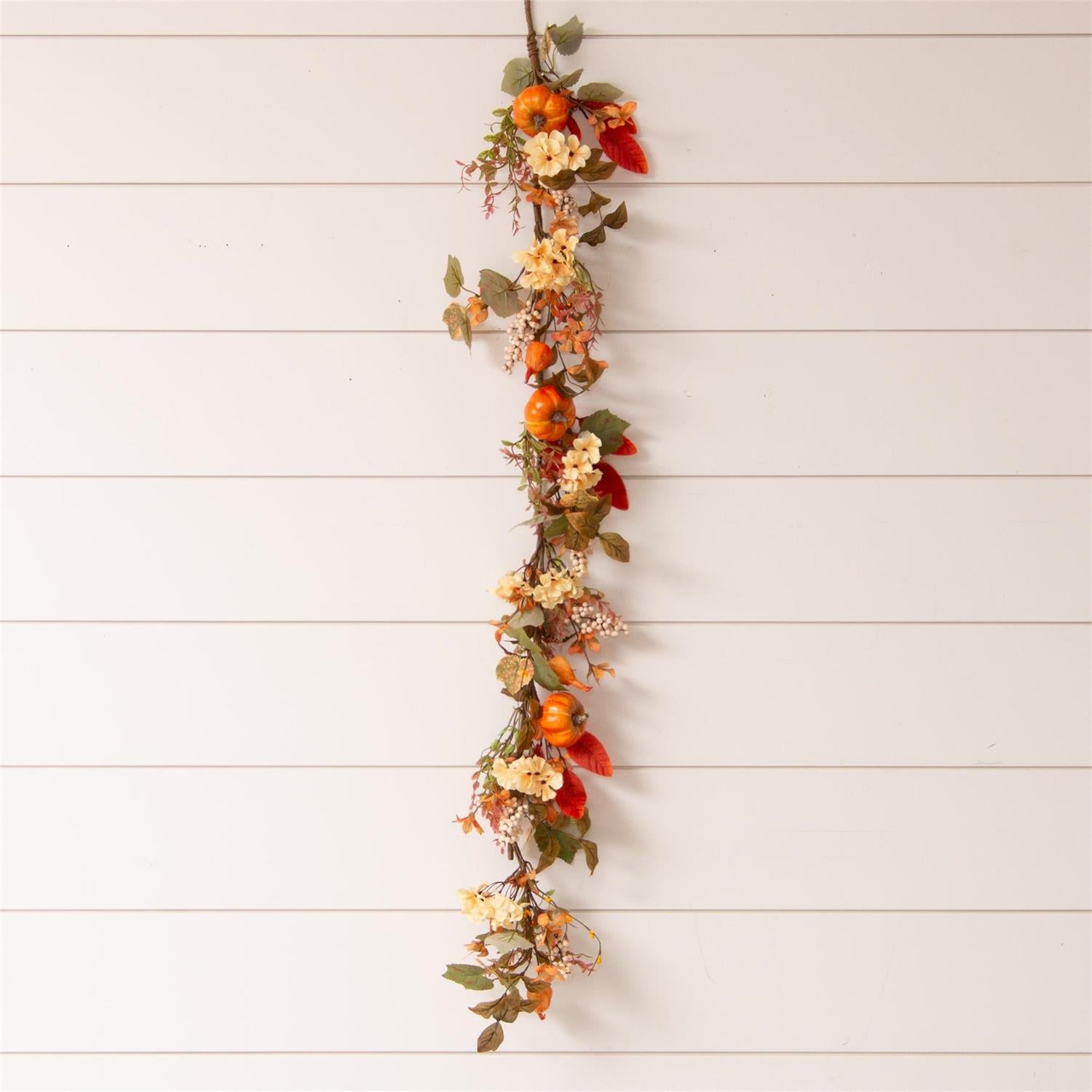 GARLAND - BERRIES, FALL FOLIAGE, PUMPKINS