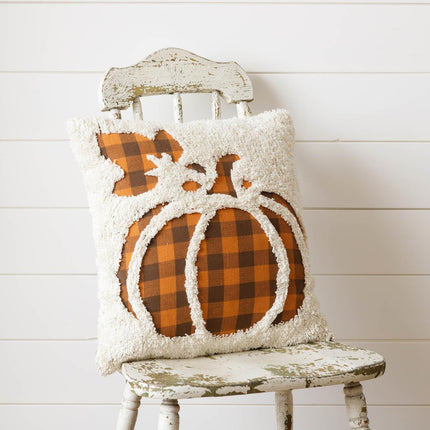 PILLOW - LATCH HOOK PUMPKIN