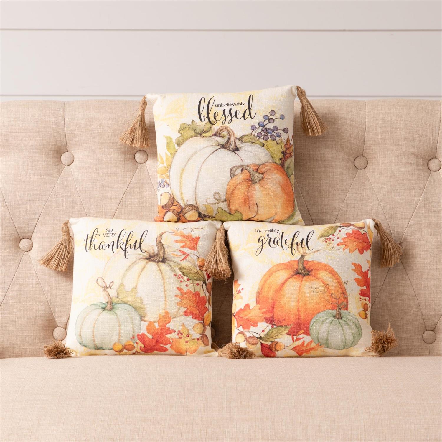 Mini Pillows- Pumpkins