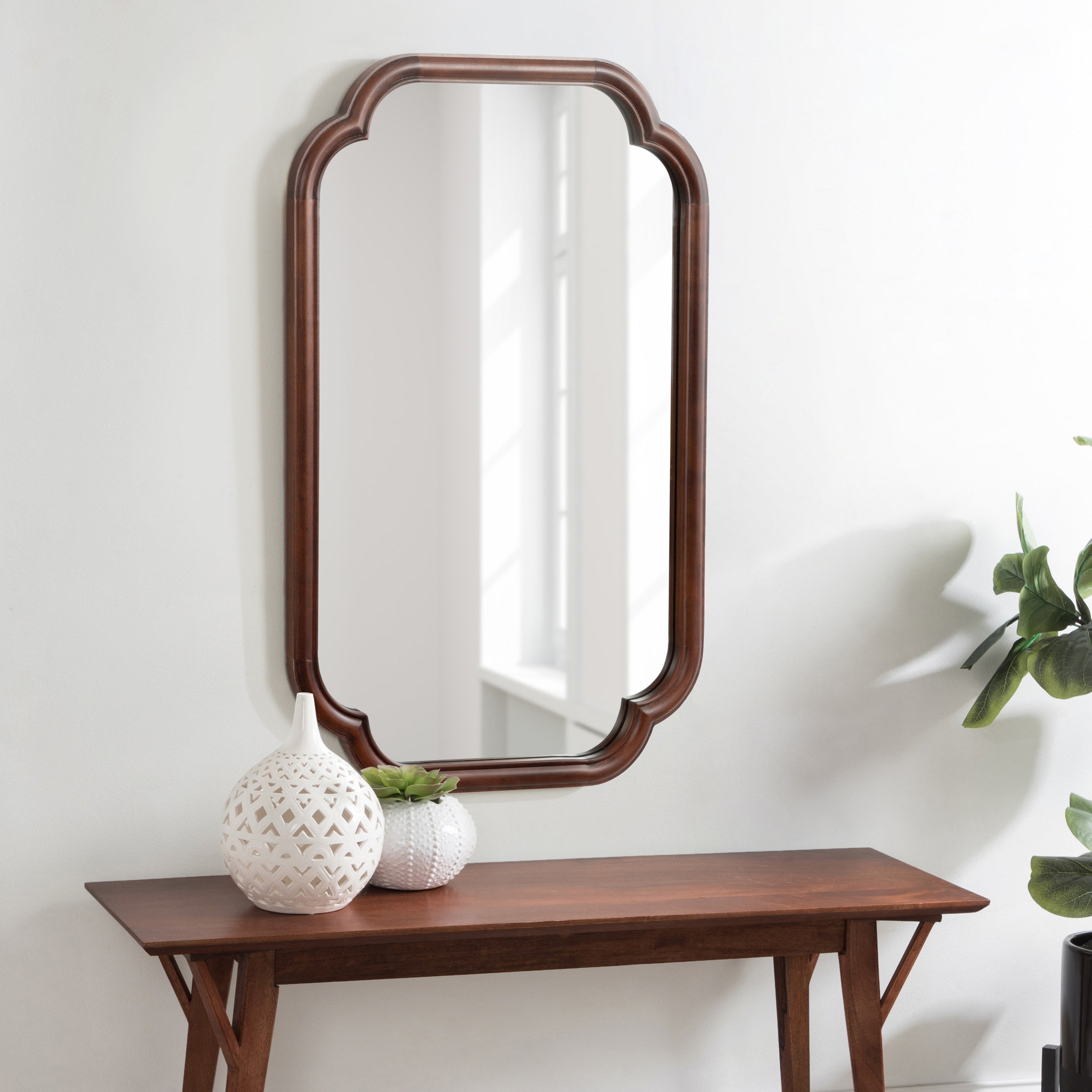 Glenby Scallop Wall Mirror