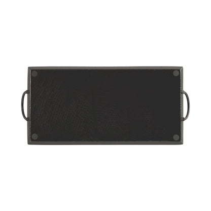 Sanzo Hammered Rectangle Metal Tray