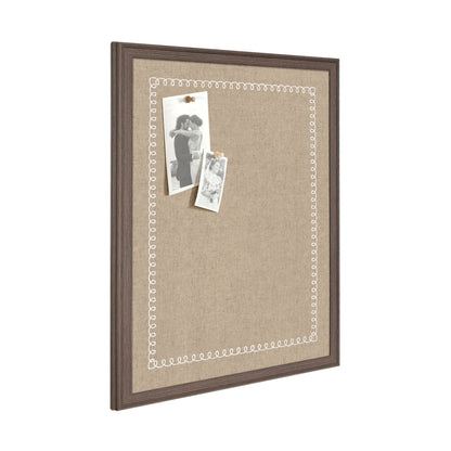 Pinboard White Scalloped Edge