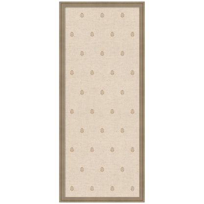 Pinboard Beige Botanical Block Print