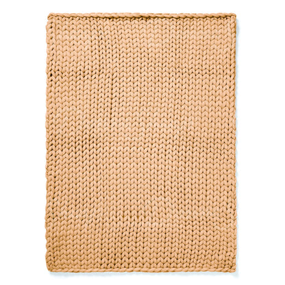 Chunky Knit Throw- Camel