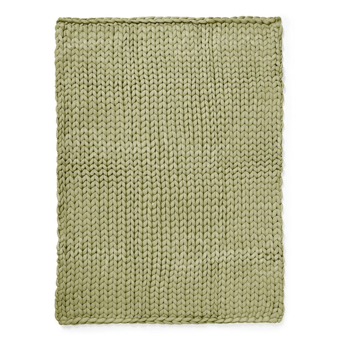 Chunky Knit Throw- Sage