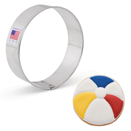 Beach Ball Cookie Cutter, 3.5