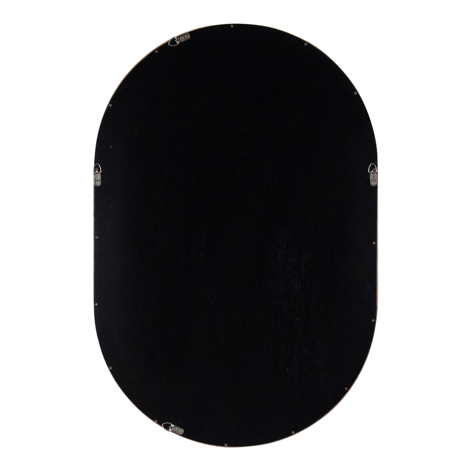 Hutton Wood Framed Capsule Mirror