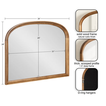 Hatherleigh Basket Arch Wall Mirror