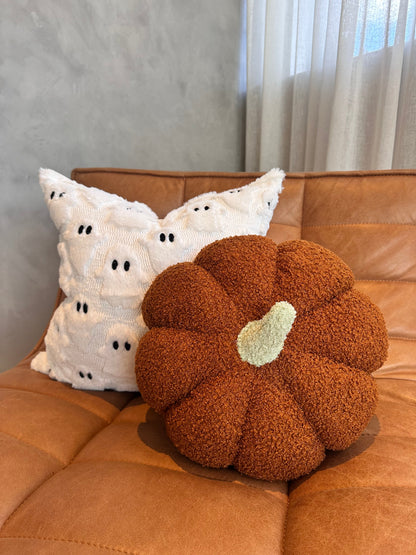 Sherpa Pumpkin &amp; Ghost Pillow Set