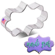 Long Fancy Plaque Cookie Cutter 4 1/8