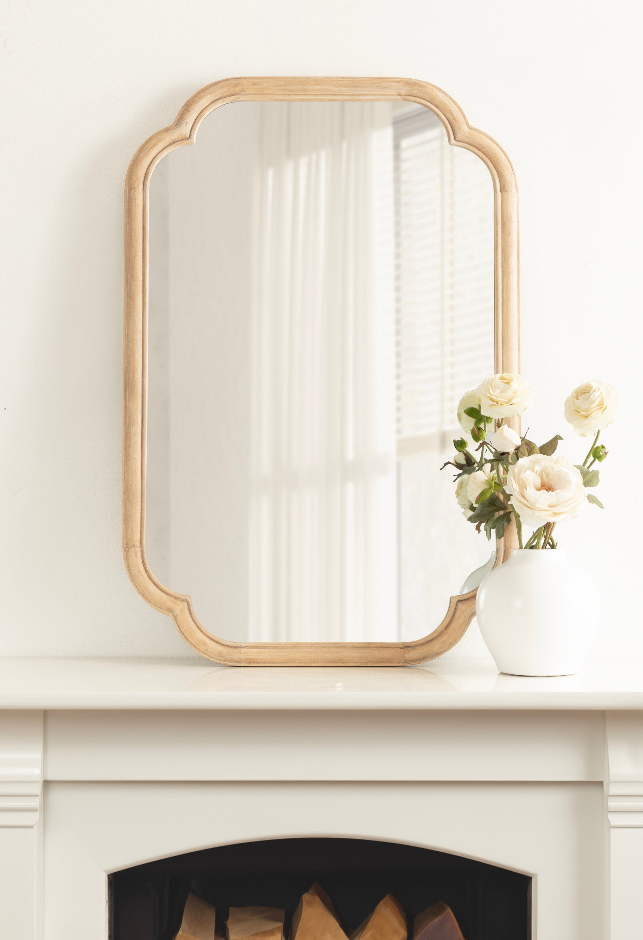 Glenby Scallop Wall Mirror