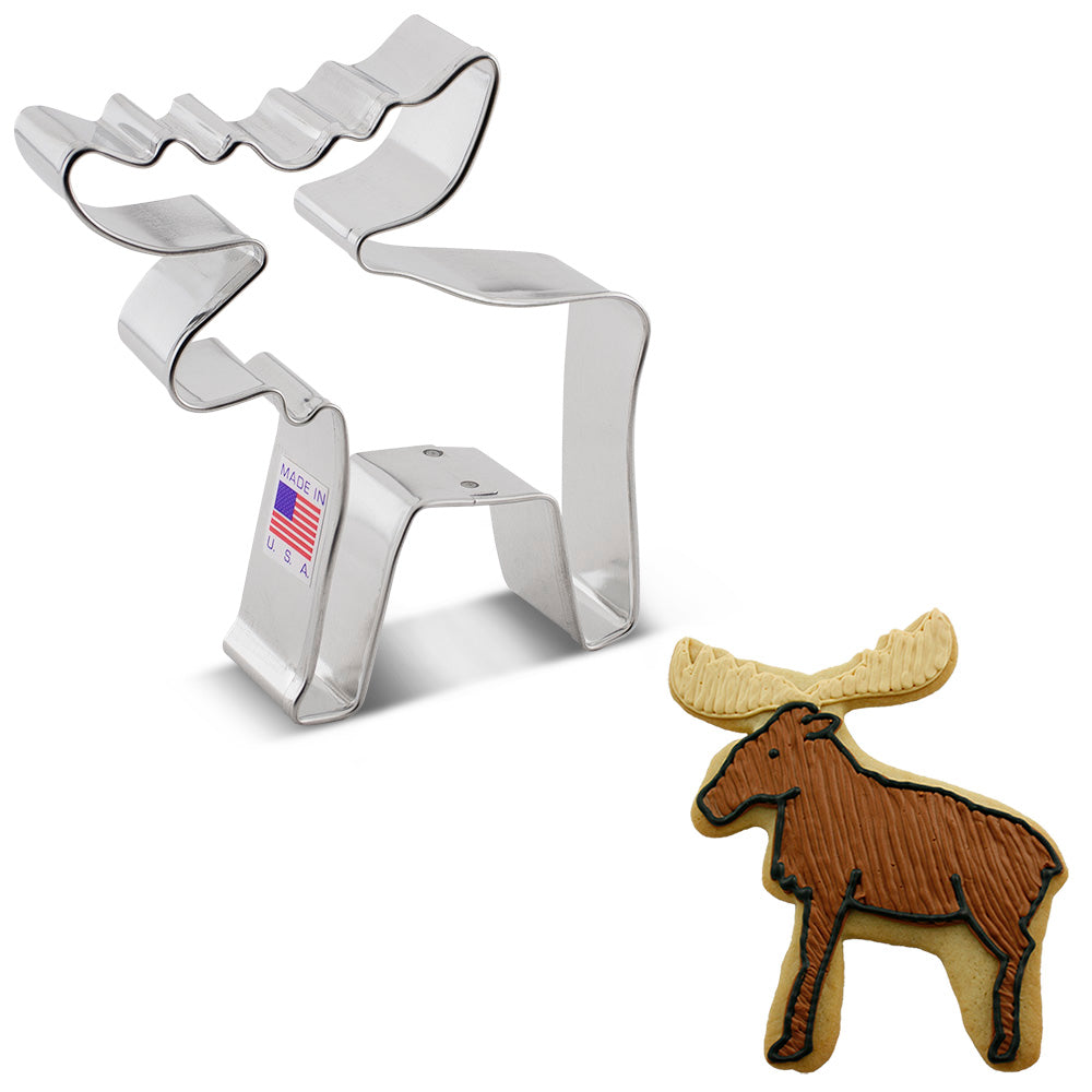 Moose Cookie Cutter 4 1/8