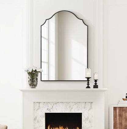 Leanna Framed Arch Wall Mirror