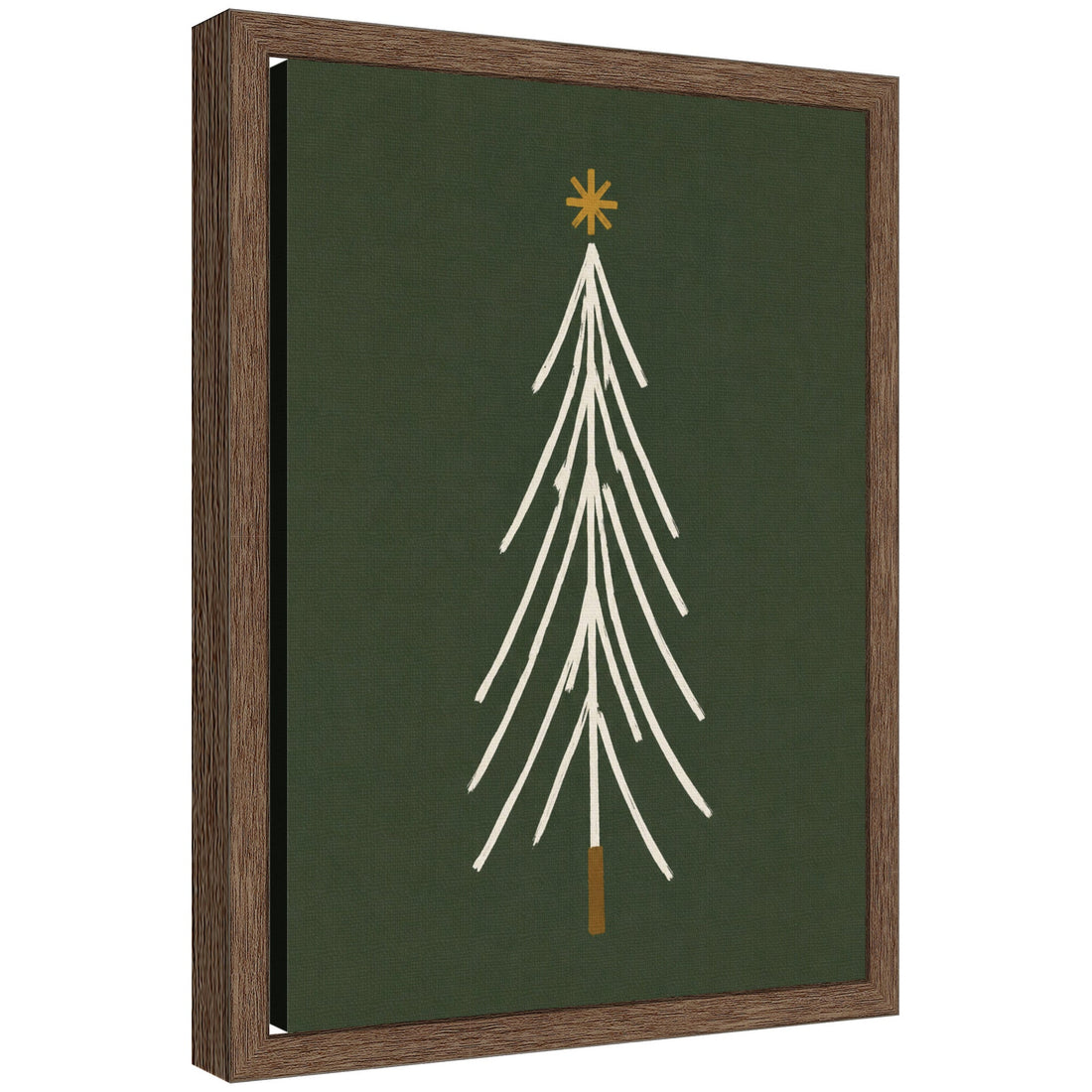 Minimalist Tree by Laura Moss Framed Canvas Wall Art Print