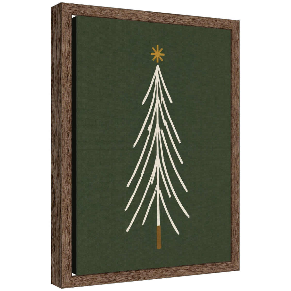 Minimalist Tree by Laura Moss Framed Canvas Wall Art Print