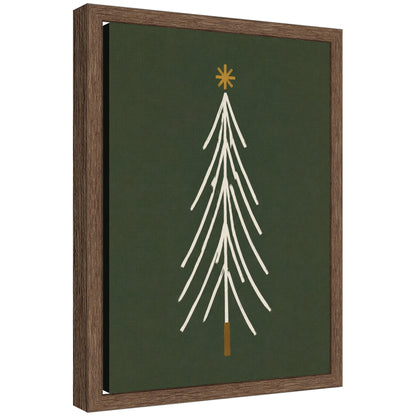 Minimalist Tree by Laura Moss Framed Canvas Wall Art Print