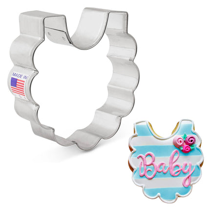 Baby Bib Cookie Cutter 3