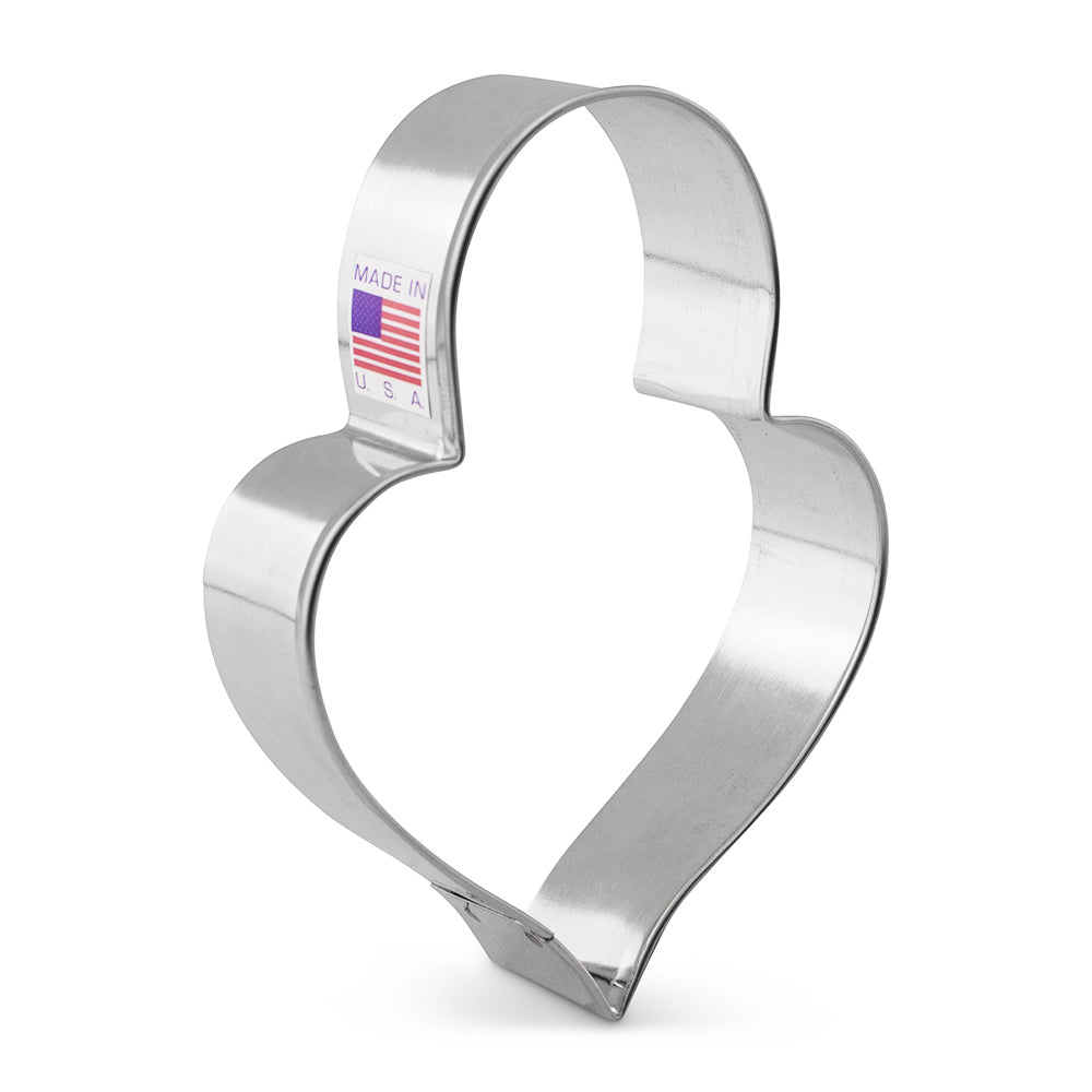 LilaLoa's Heart Padlock Cookie Cutter 4 1/4