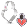 LilaLoa's Heart Padlock Cookie Cutter 4 1/4