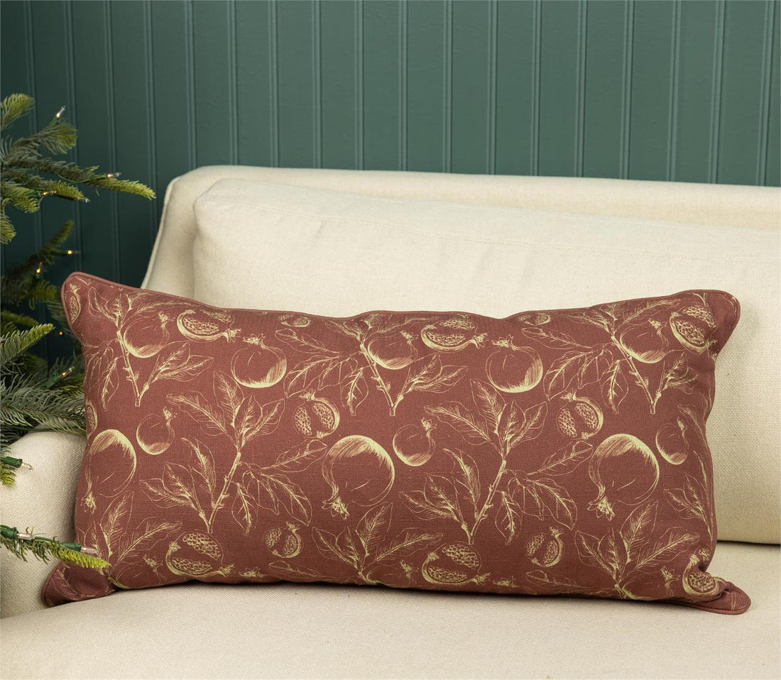 Lumbar Pillow - Heritage Pomegranate