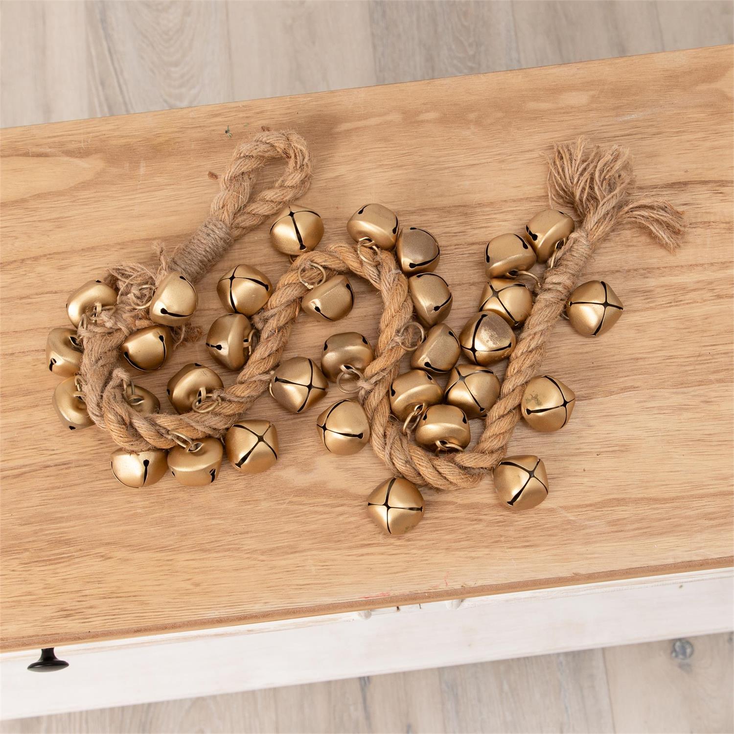 Gold Bell Cluster Garland