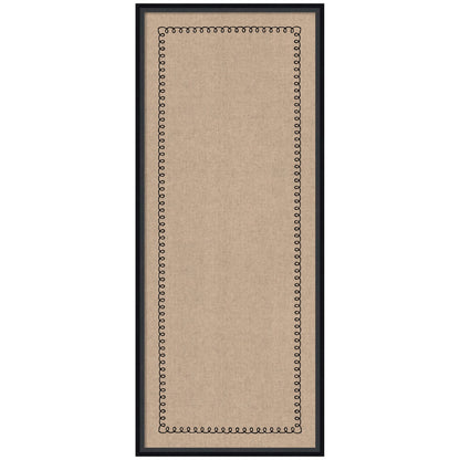 Pinboard Black Scallop Print